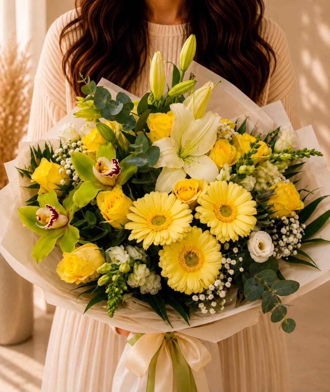 Zonnige Gerbera Boeket