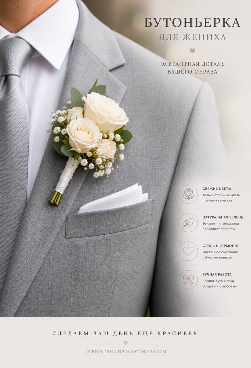 Crème Roos Boutonnière